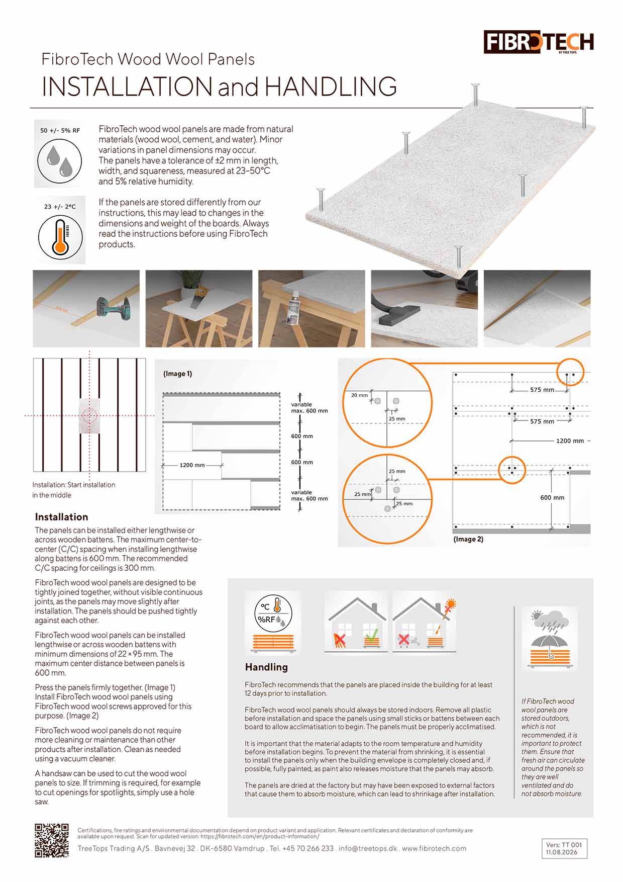 Wood Wool Installation and Handling